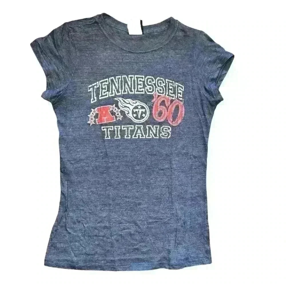 NFL Team Apparel Sz L Tennessee Titans T-Shirt‎ Sporty